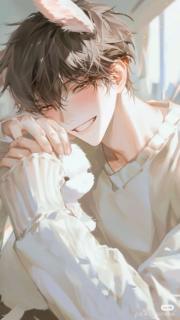 Thợ săn thỏ con và con mồi báo nhỏ